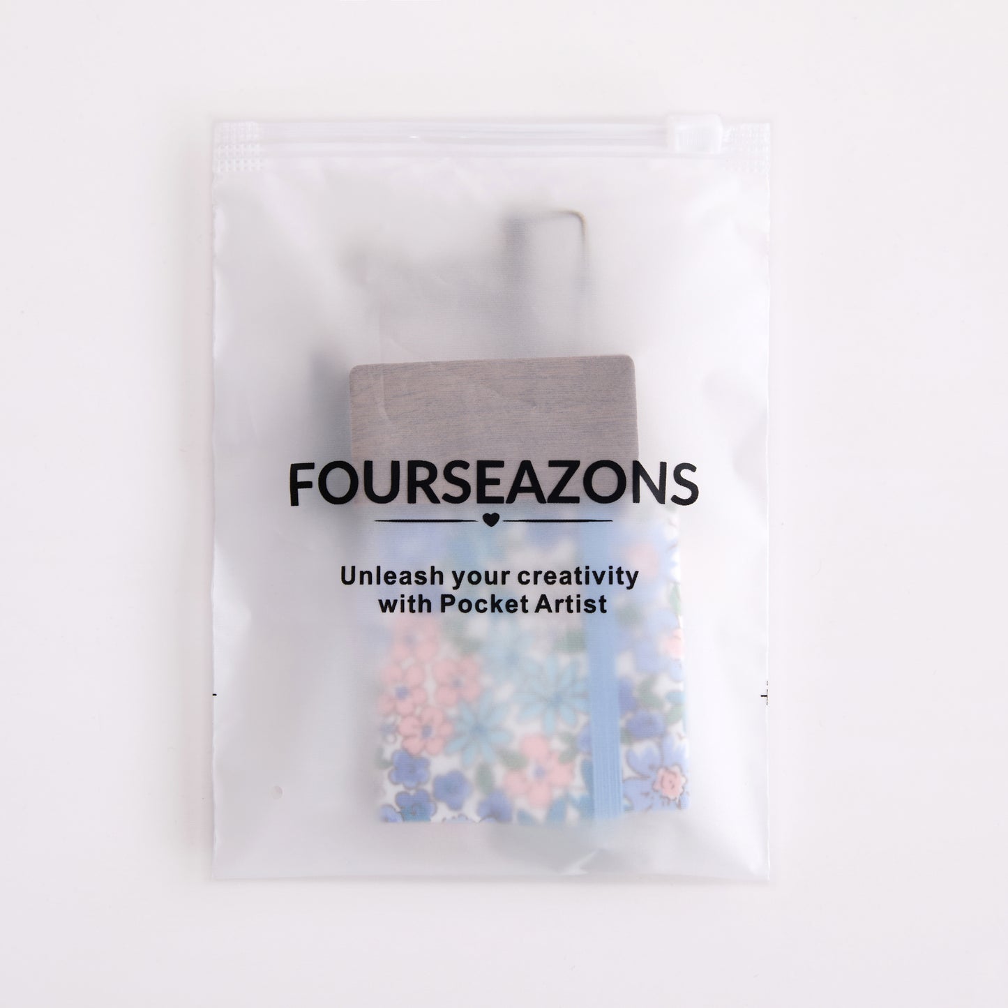 PocketArtist™ – Purple Floral (Wooden Palette)