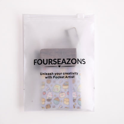 PocketArtist™ – Cute Purple (Wooden Palette)