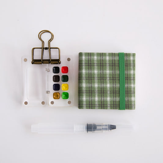 PocketArtist™ – Green Plaid (Clear Palette)