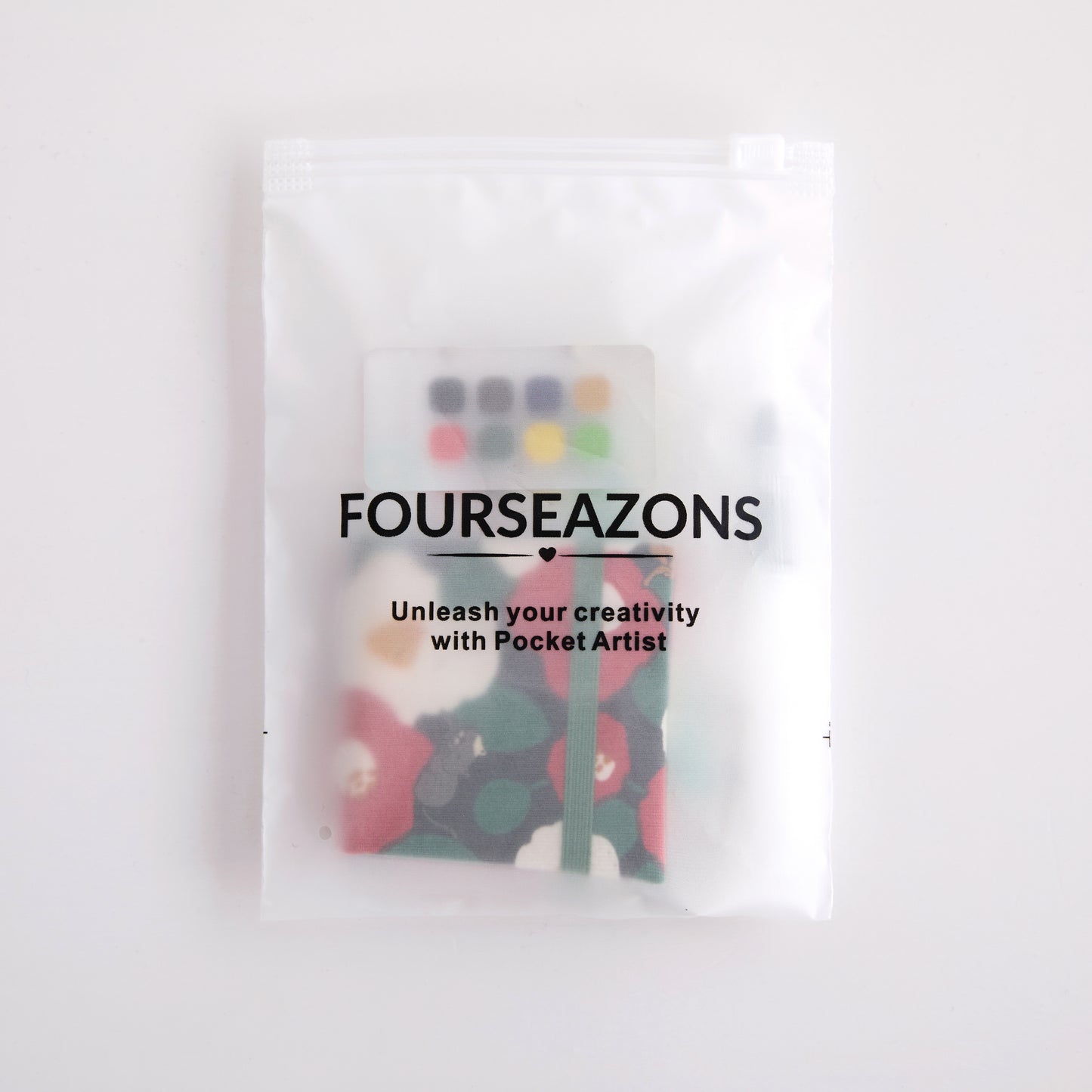 PocketArtist™ – Black Floral (Clear Palette)